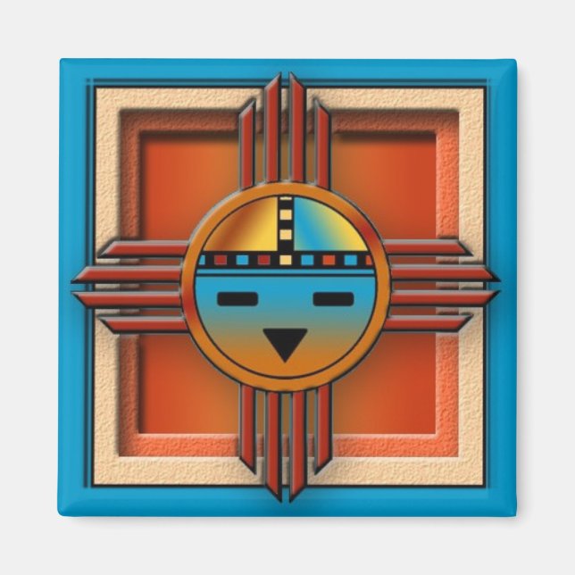 Íman Zia Sun Face (Frente)