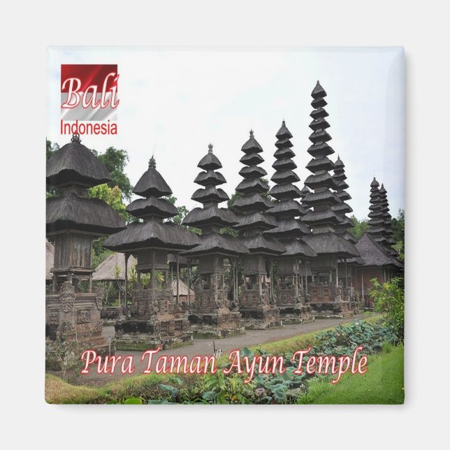 Íman zID019 PURA TAMAN AYUN Temple, Bali, Indonésia (Frente)