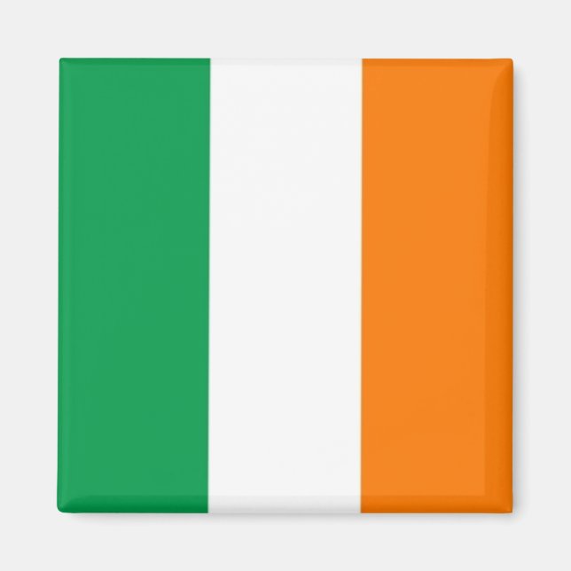 Íman zIE001 Irish FLAG, IRLANDA, Fridge (Frente)