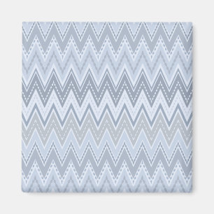 Íman Zigue-zague azul claro