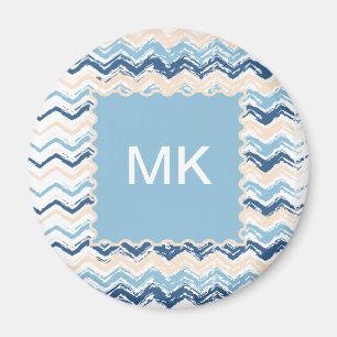 Íman Ziguezague do Scribble do litoral