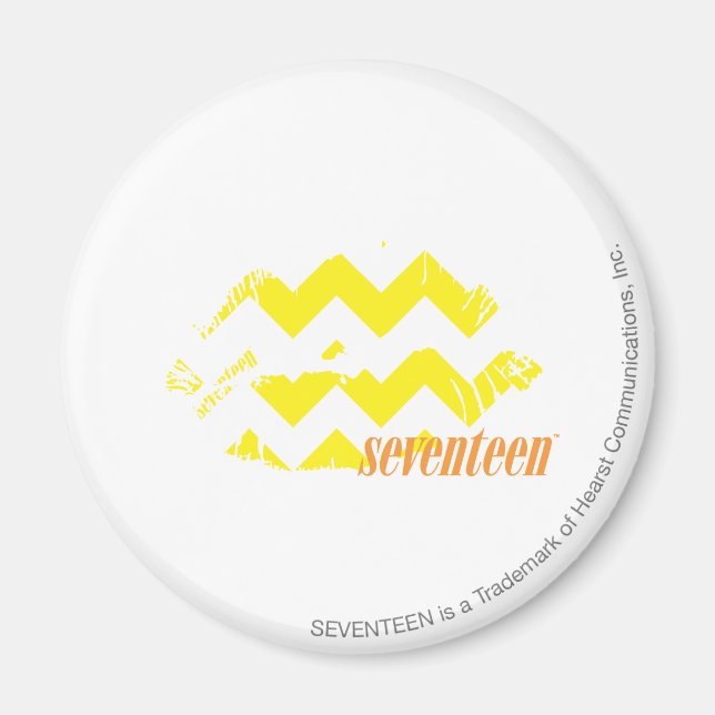 Íman ZigZag Amarelo (Frente)