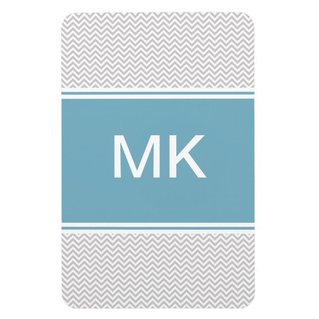 Íman ZigZag de Cinzas simples (Vertical)