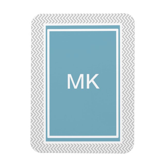 Íman ZigZag de Cinzas simples (Vertical)