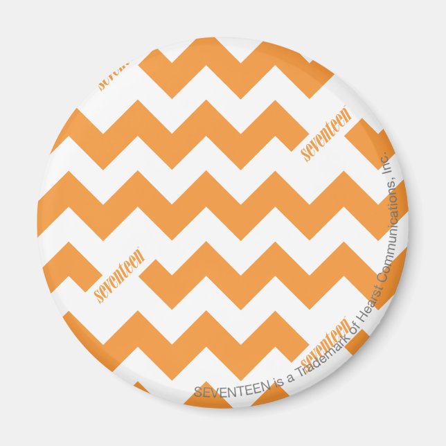 Íman ZigZag Laranja (Frente)
