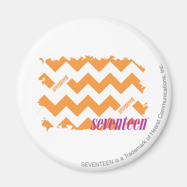 Íman ZigZag Laranja 4 (Frente)