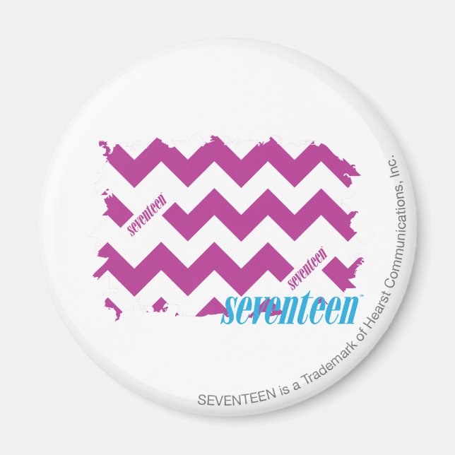 Íman ZigZag Roxo 3 (Frente)