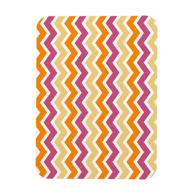 Íman ZigZag tribal vibrante (Vertical)