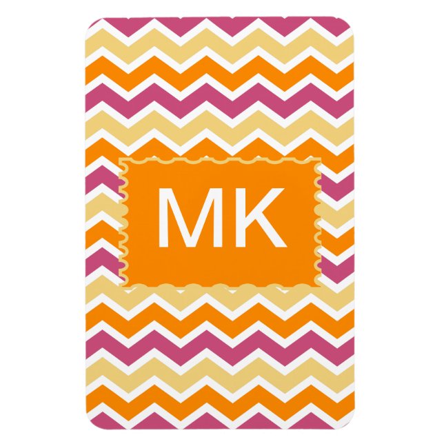 Íman ZigZag tribal vibrante (Vertical)