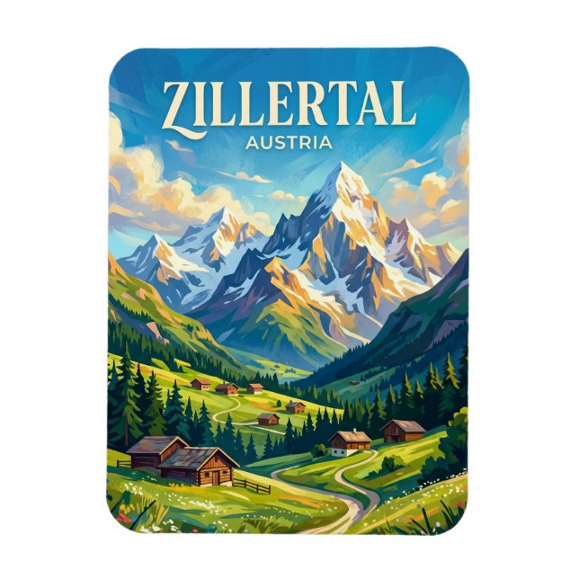 Íman Zillertal Áustria (Vertical)