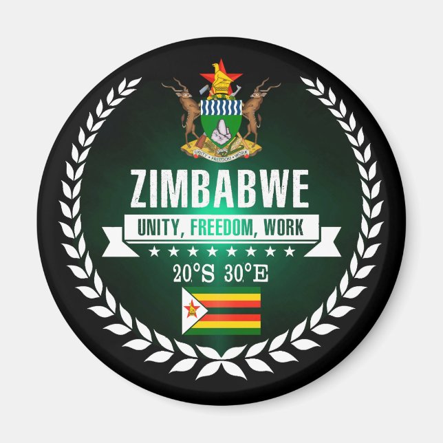 Íman Zimbabué (Frente)