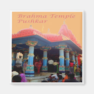Íman zIN20 Brahma Temple PUSHKAR, Índia, Ásia, Fridge M