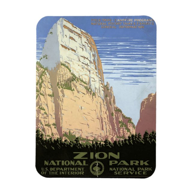 Íman Zion National Park Magnet (Vertical)