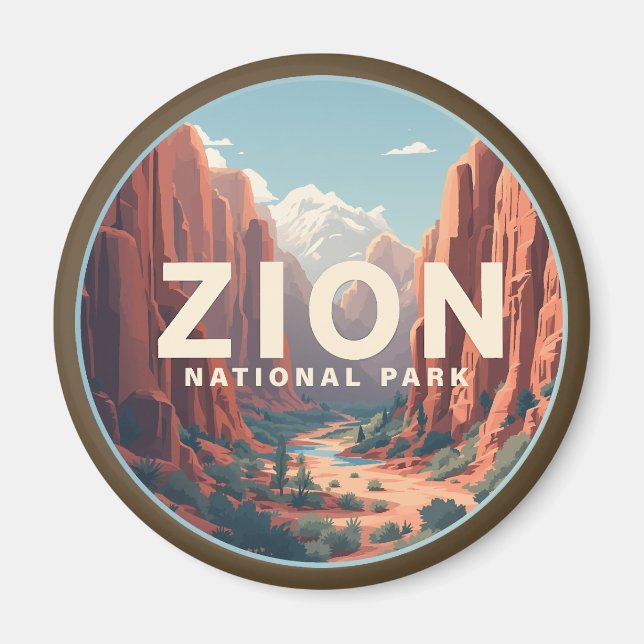 Íman Zion National Park Utah (Frente)