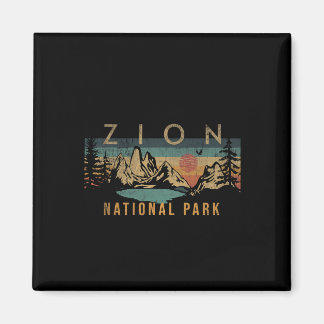 Íman Zion National Park Utah Usa Outdoor Vintage