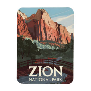 Íman Zion National Park Vintage