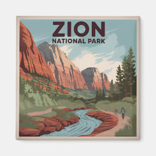 Íman Zion National Park Vintage