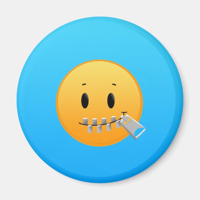 Íman Zipper Emoji (Frente)