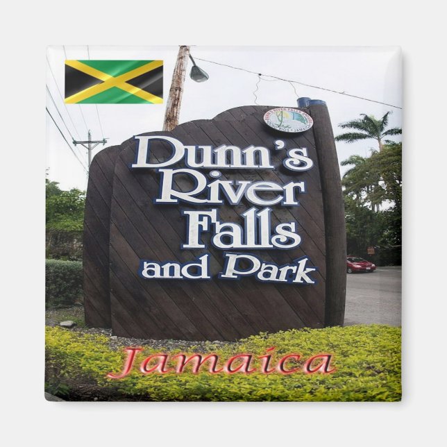 Íman zJM008 JAMAICA, Montego Bay, América, Fridge (Frente)