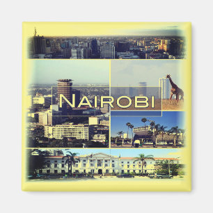 Íman zKE026 NAIROBI, Quênia, África, frigorífico