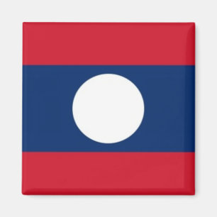 Íman zLA001 FLAG LAOS, frigorífico