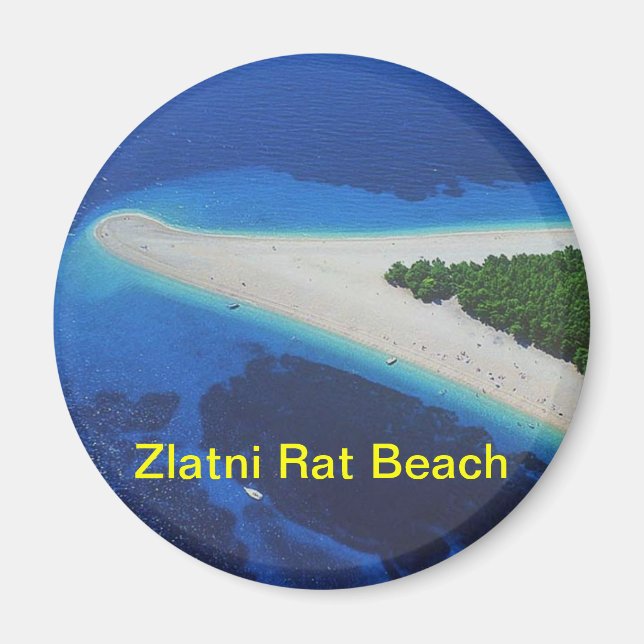 Íman Zlatni Rat Beach (Frente)