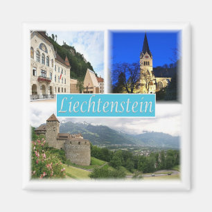 Íman zLI003 VADUZ Liechtenstein, frigorífico