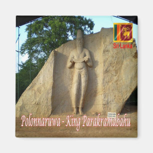 Íman zLK016 KING PARAKRAMABAHU Polonnaruwa, frigorífico