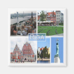Íman zLV003 RIGA, Latvijas, Republika Latvia, Fridge