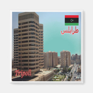 Íman zLY015 TRIPOLI, Líbia, África, geladeira