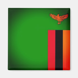 Íman ZM - Zâmbia - Bandeira