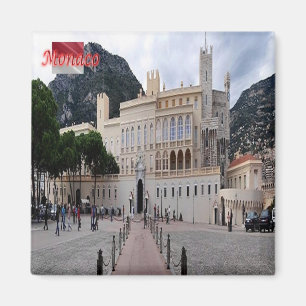 Íman zMC012 PALAIS, Mônaco, Fridge