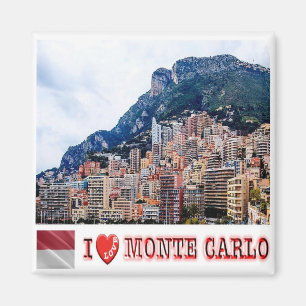 Íman zMC020 MONTE CARLO, Mônaco, Geladeira