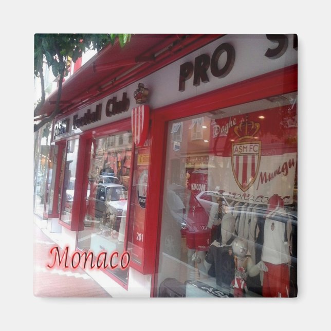 Íman zMC040 LOJA EM MONACO, Geladeira (Frente)