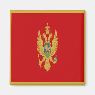 Íman zME001 Montenegro FLAG, Montenegro, Fridge