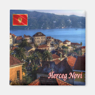 Íman zME016 HERCEG NOVI, Montenegro, Europa, geladeira