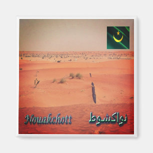 Íman zMR010 NOUAKCHOTT, Panorama, Mauritânia, Geladeira