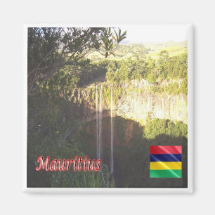 Íman ZMU003 MAURÍCIA, Chamarel Waterfall, frigorífico