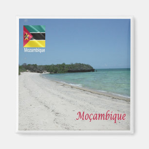 Íman zMZ004 MOZAMBIQUE, Praia, África, frigorífico