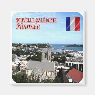 Íman zNC004 NOUMEA, NOVA CALEDÓNIA, Oceânia, Magno de g