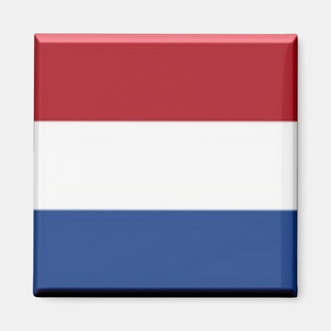 Íman zNL001 DUTCH FLAG, Países Baixos, Holanda, Fridge (Frente)