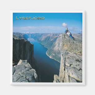 Íman zNO096 LYSEFJORDEN LYSEFJORD from Kjerag, Fridge