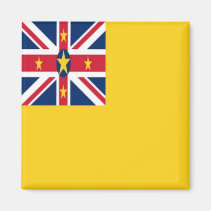 Íman zNU001 NIUE FLAG, Oceânia, frigorífico