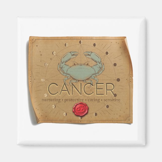 Íman ZODIAC - Cancer - Magnet (Frente)