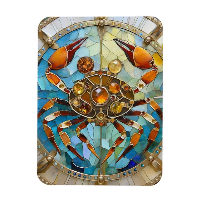 Íman Zodiac - Cancer O Caranguejo (Vertical)