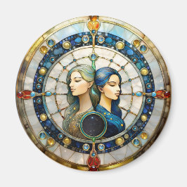 Íman Zodiac - Gemini Os Gêmeos