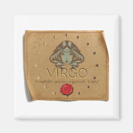 Íman ZODÍACO - Virgem - Magnet