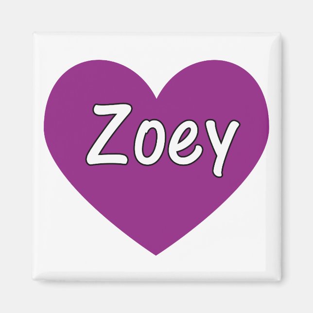 Íman Zoey (Frente)