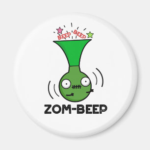 Íman Zom-beep Dia de as Bruxas engraçado Zombie Honker