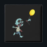Íman Zombie Birthday Balloon - Engraçada Zombie Kids A<br><div class="desc">Zombie Birthday Balloon - Engraçados Zombie Kids Amp Boys</div>